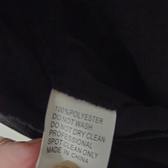 Mac Duggal Black Midi chiffon spaghetti strap v neck dress 2650 Size M MWT - Picture 8 of 10